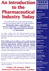 An Introduction to the Pharmaceutical Industry Today